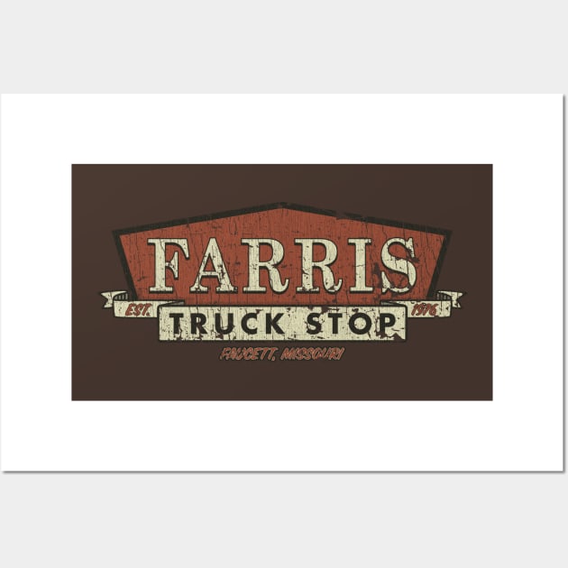 Farris Truck Stop 1976 Wall Art by JCD666